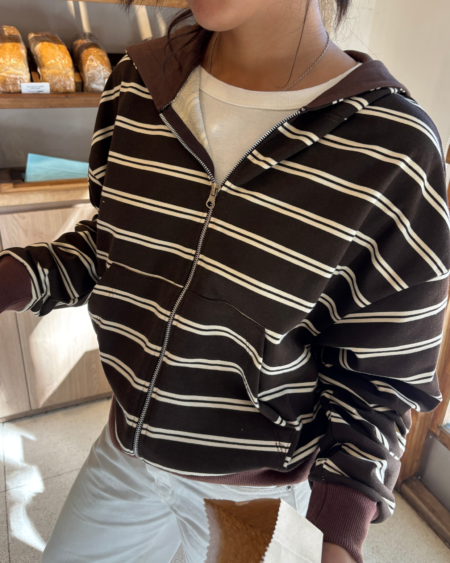 Campera rustica rayada Basica