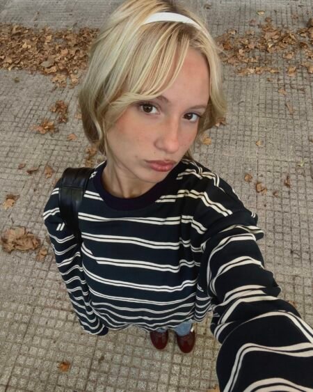 Buzo rustico rayado Alegra