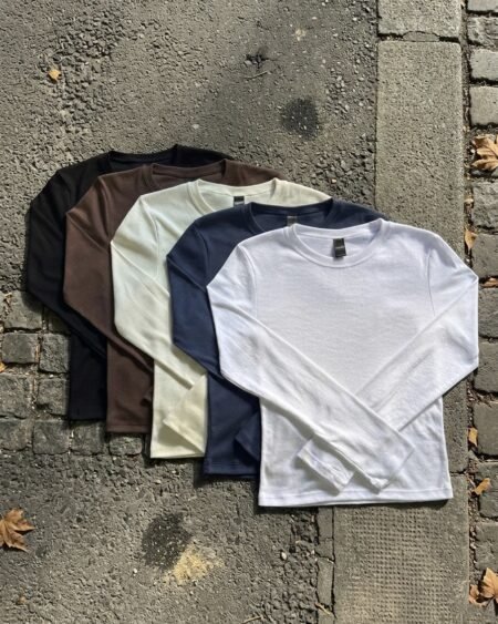 Camiseta ribb Basica