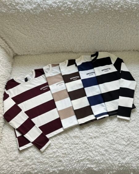 Camiseta jersey rayado Montmartre