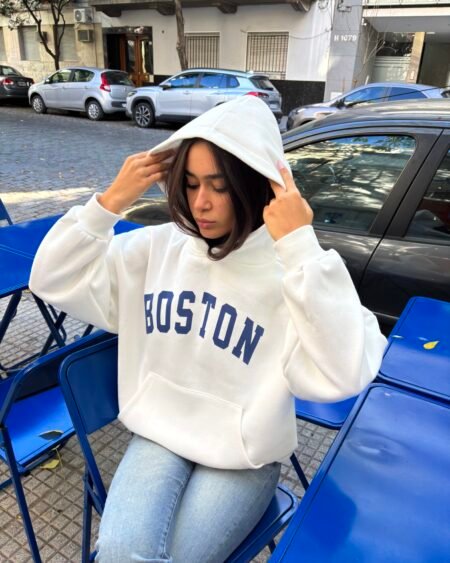 Buzo frisa c/ capucha Boston