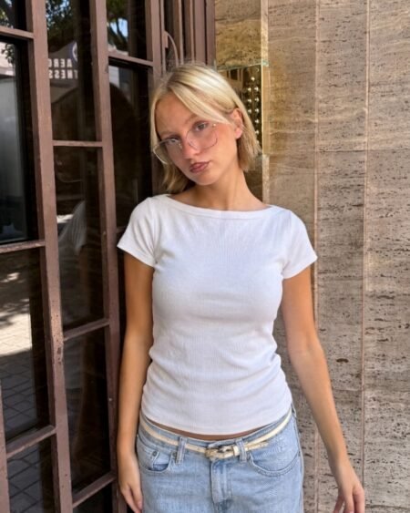 Remera ribb Cielo