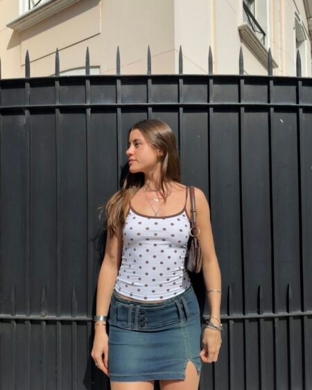 Musculosa jersey lunar Con Tiras