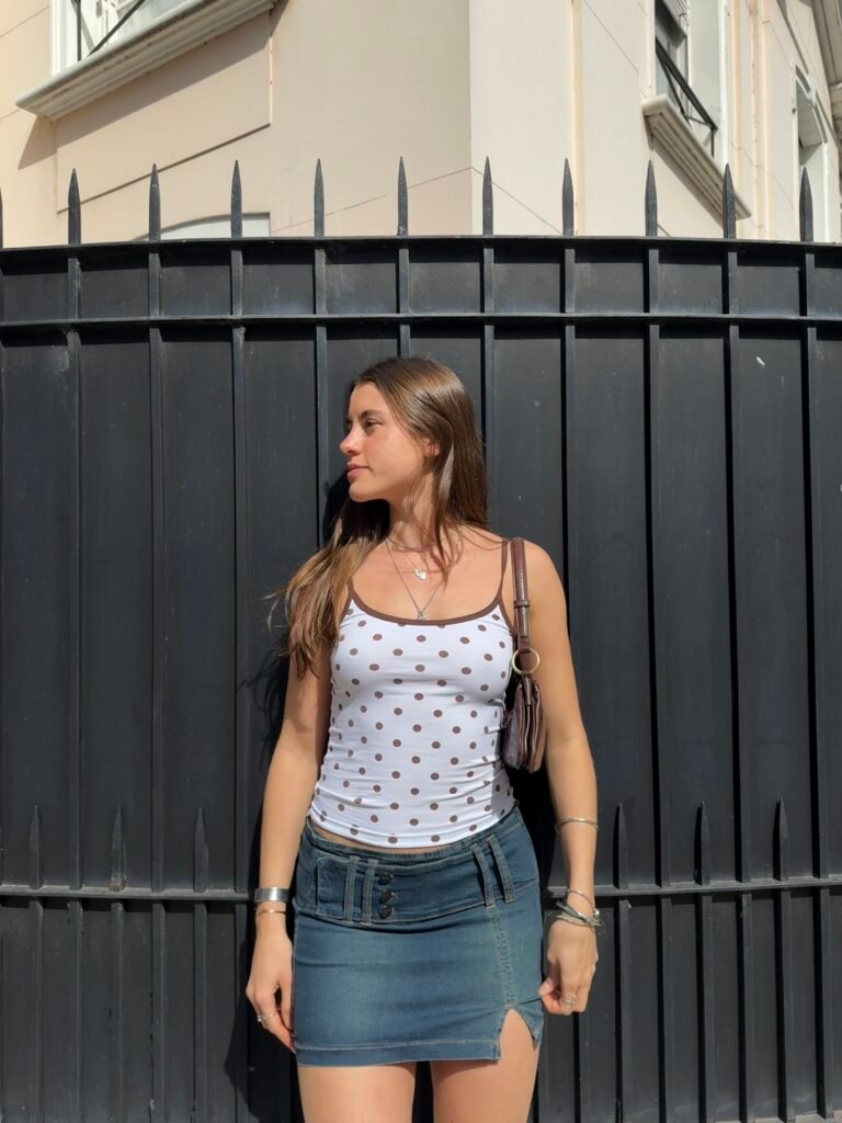 Musculosa jersey lunar Con Tiras