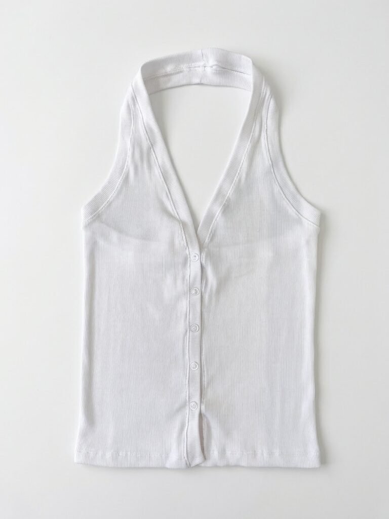 Top halter morley c/ Botones