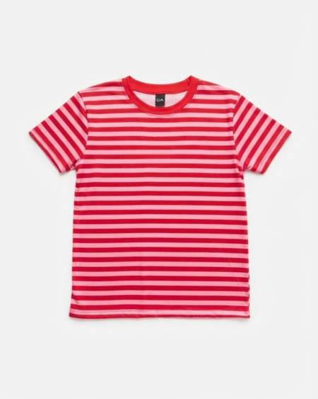 Remera jersey rayado Basica