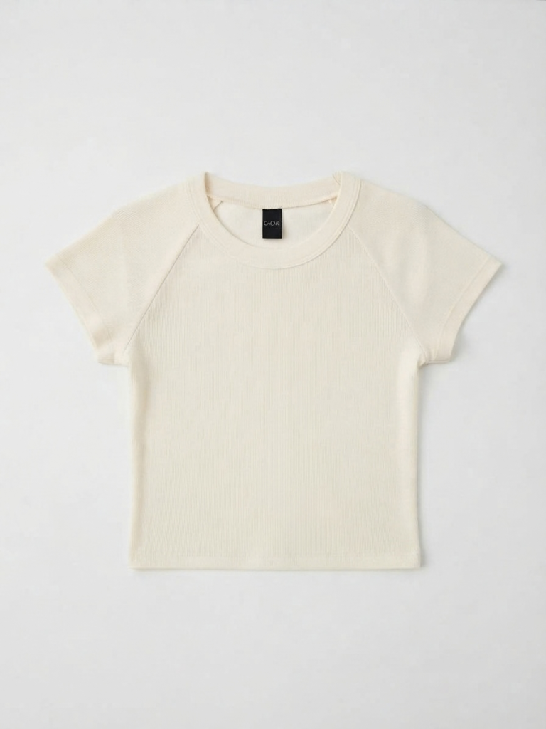 Remera ribb con Recorte